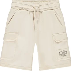 Bermuda in fleece met cargozakken jongens