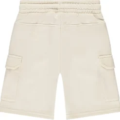 Bermuda in fleece met cargozakken jongens