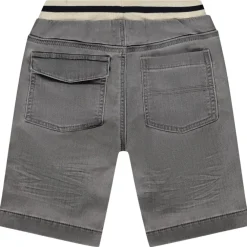 Bermuda jeanslook met fantasietaille en elastische taille voor jongen