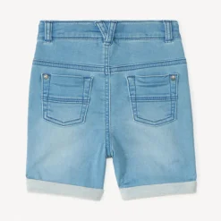 Bermuda jeanslook voor baby jongen