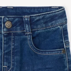 Bermuda jeanslook voor baby jongen