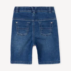 Bermuda jeanslook voor baby jongen