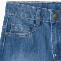 Bermuda jeans met een vervaagde uitstraling jongens