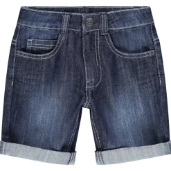 Bermuda jeans met een vervaagde uitstraling jongens
