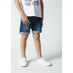 Bermuda jeans met een vervaagde uitstraling jongens