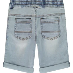 Bermuda jeans met elastische taille jongens