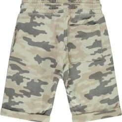 Bermuda met camouflageprint jongens