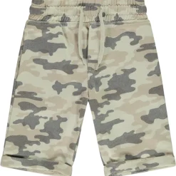 Bermuda met camouflageprint jongens