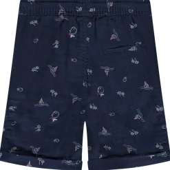 Bermuda met maritiem print voor jongen