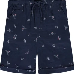 Bermuda met maritiem print voor jongen