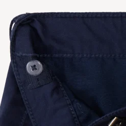 Bermuda met tailleband in twill voor jongen