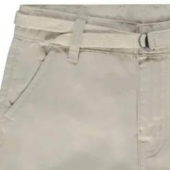 Bermuda met tailleband in twill voor jongen