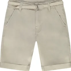 Bermuda met tailleband in twill voor jongen