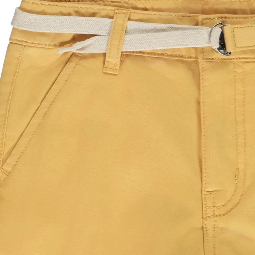 Bermuda met tailleband in twill voor jongen