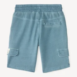 Bermuda van fleece met flapzakken jongens