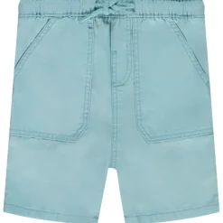 Bermuda van stof voor baby jongen