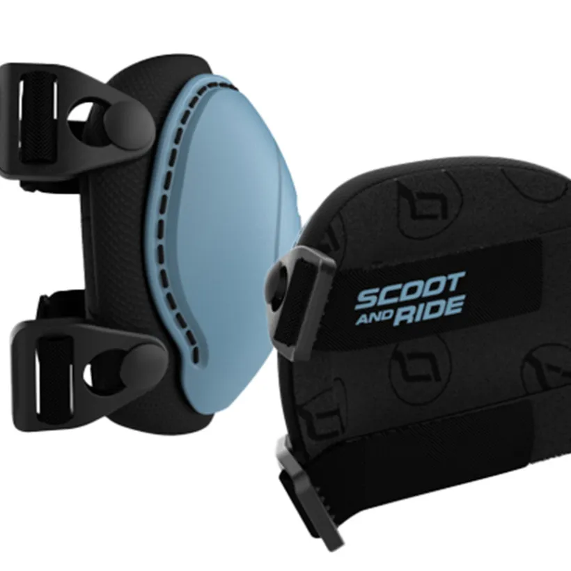 Beschermingsset knieën en ellebogen Scoot and Ride XXS blauw