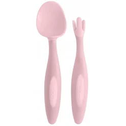 Bestekset 2-delig + etui Blush 9M+