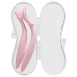 Bestekset 2-delig + etui Blush 9M+