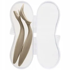 Bestekset 2-delig + etui Latte 9M+