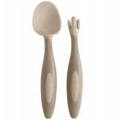 Bestekset 2-delig + etui Latte 9M+