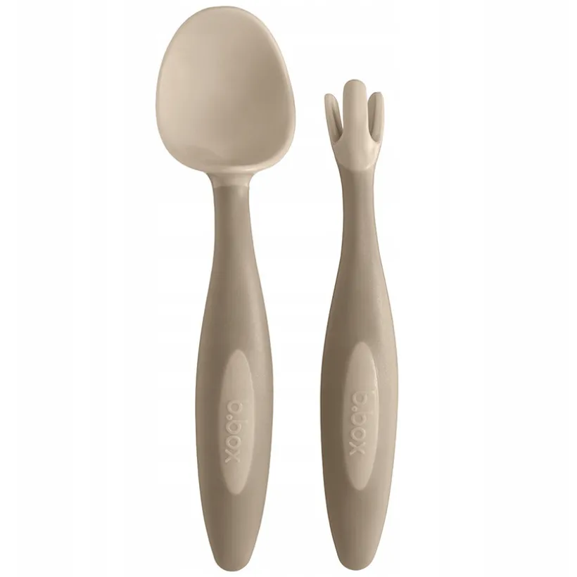 Bestekset 2-delig + etui Latte 9M+