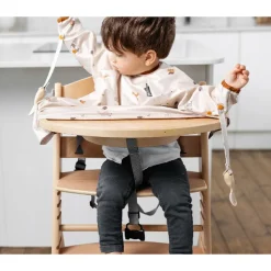 Bestekset Handi lepel & vork met bevestiging clip Fawn 6m+