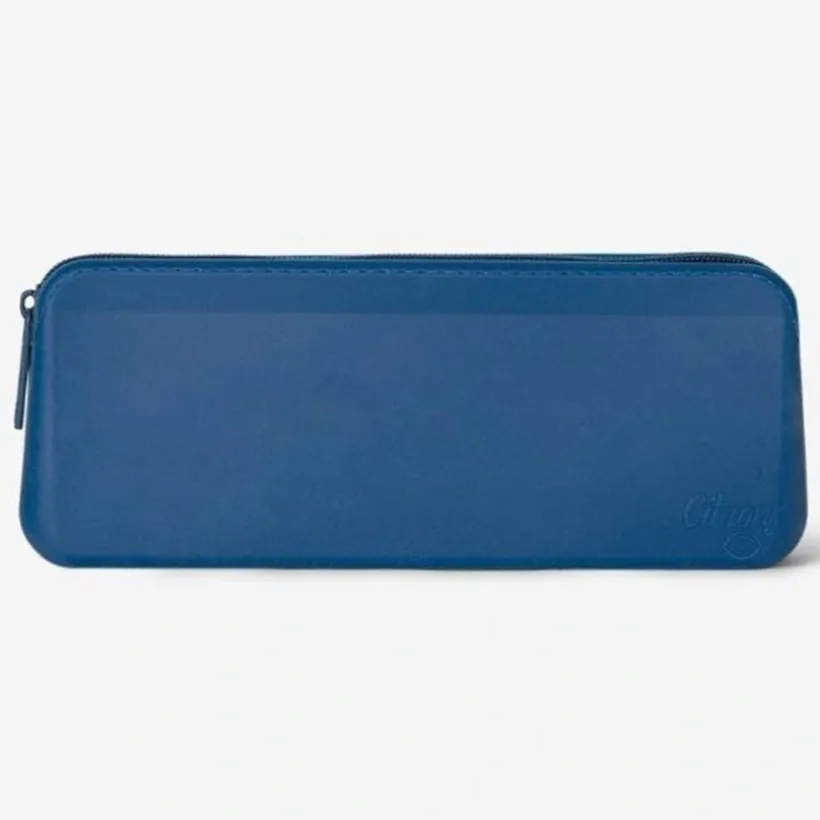 Bestekset van roestvrij staal met etui 3STKS Blue