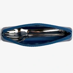 Bestekset van roestvrij staal met etui 3STKS Blue