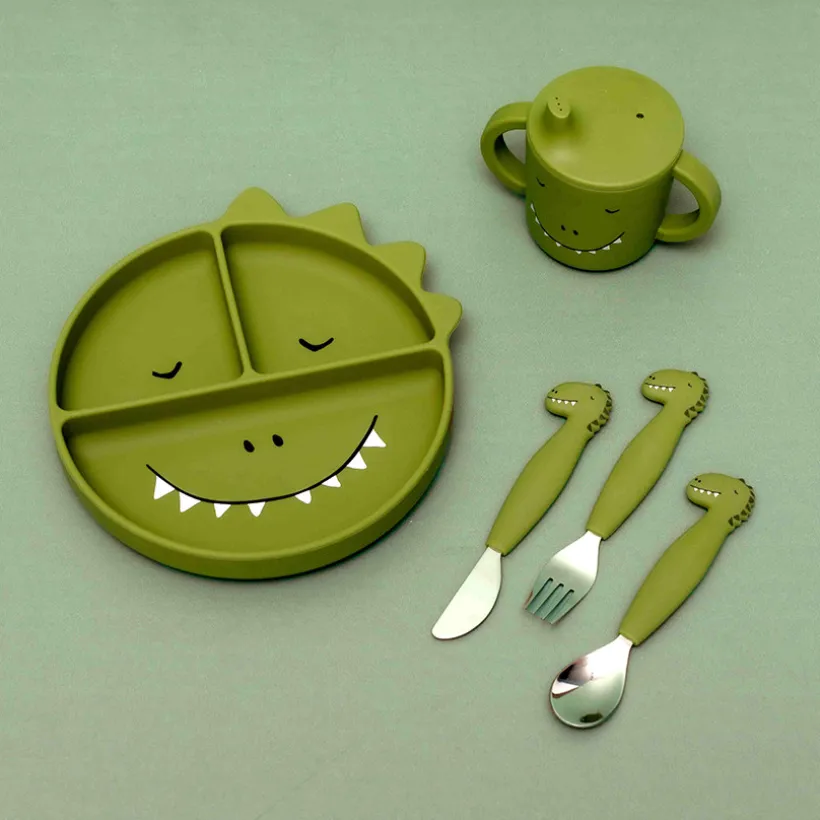 Bestek 3 stuks handvatten silicone Mr Dino