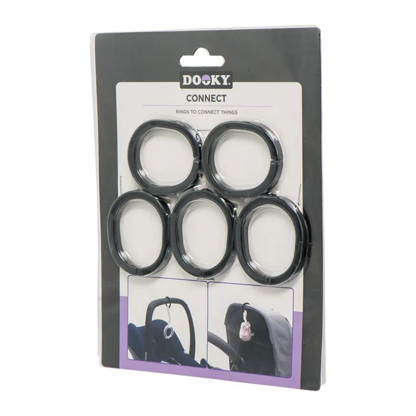 Bevestigingsringen Dooky Connect 5 STKS