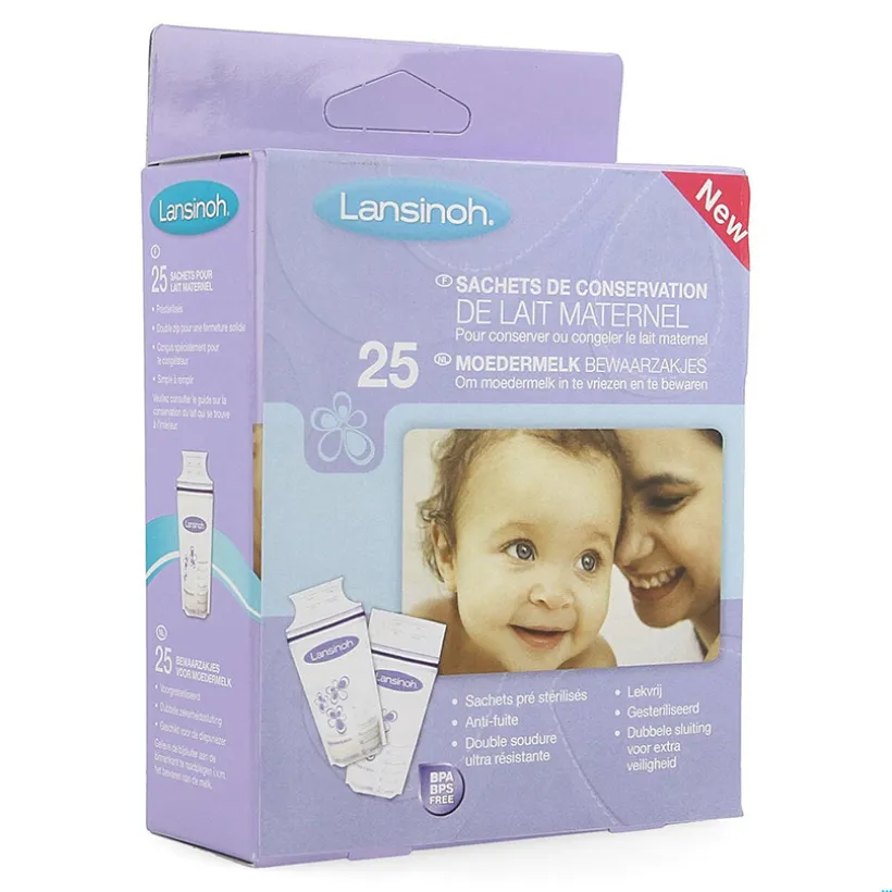 Bewaarzakjes 180ml - 25 stuks