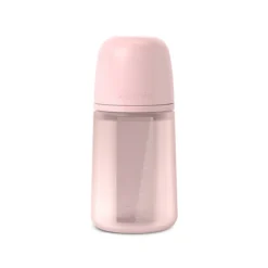 Biberon en silicone Colour Essence 240 ml rose clair