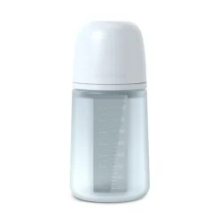 Biberon en silicone Colour Essence 240 ml Bleu clair