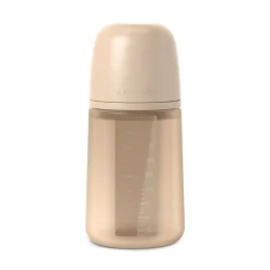 Biberon en silicone Colour Essence 240 ml beige