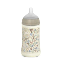 Biberon met fysiologische speen SX PRO M 270ml Wonderland Liberty Beige