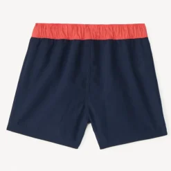 Bicolore en geprinte zwemshort jongens
