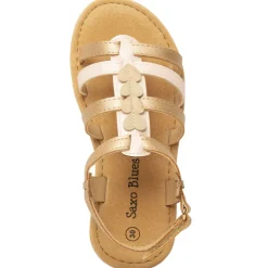 Bicolore sandalen met hartjes meisjes