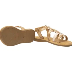 Bicolore sandalen met hartjes meisjes