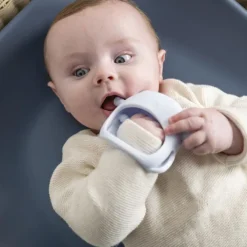 Bijthandschoen van siliconen Blauw