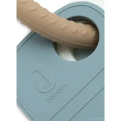 Bijtring sleutelhanger silicone On The Go Blauw