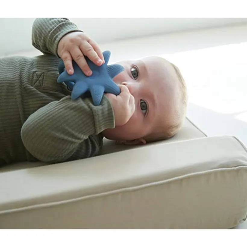 Bijtspeeltje bijtring OTTO de inktvis modderig blauw