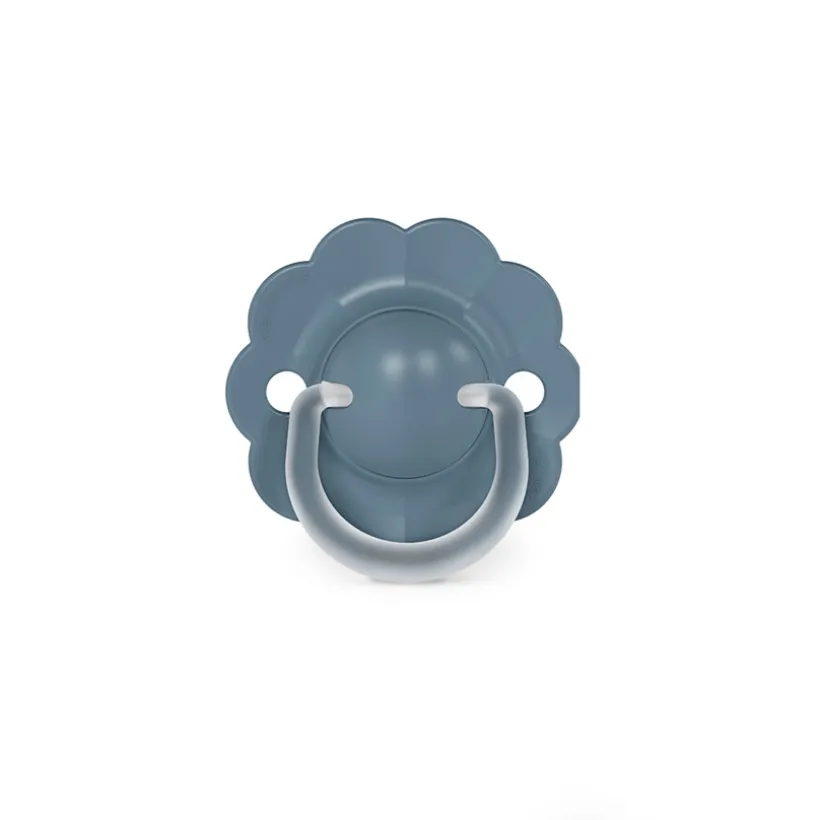 Bijtspeen fysiologische tepel siliconen SX PRO Wonder 6-18M intens blauw