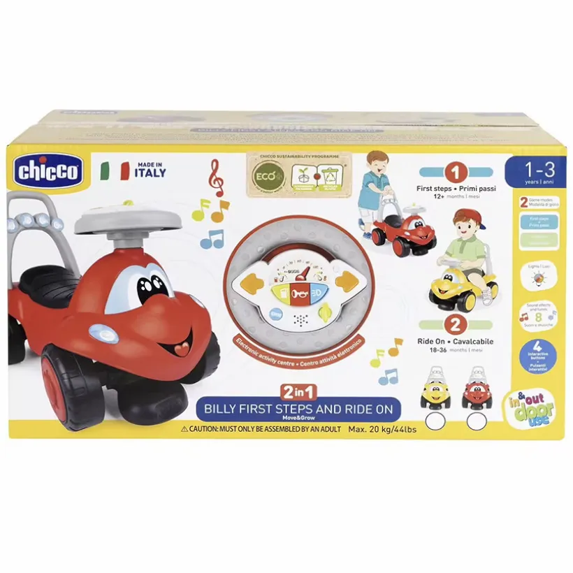 Billy 2 in 1 Loopwagen Eco+
