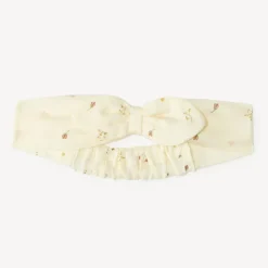 Bloem- en hartjes knoop haarband voor babymeisjes