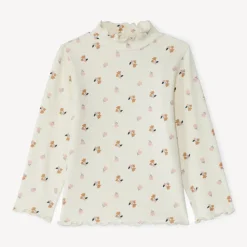 Bloes met bloemenprint voor babymeisjes