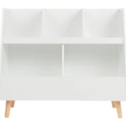Boekenkast met speelgoedbak