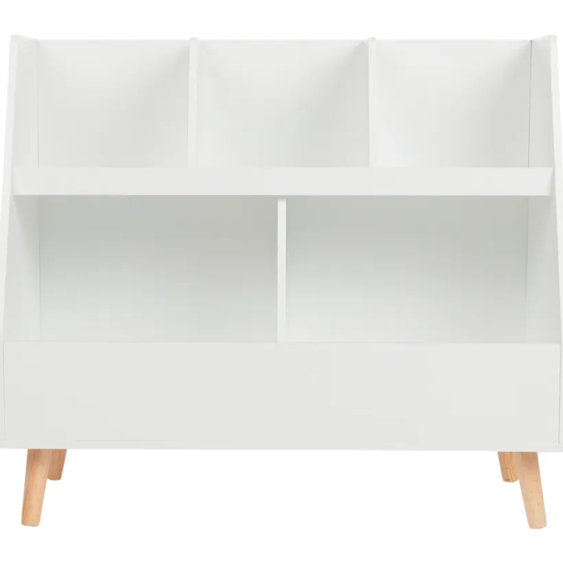 Boekenkast met speelgoedbak