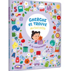 Boek FR "Cherche et trouve A la maternelle" 3jaar+