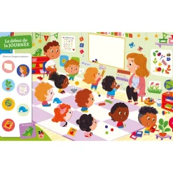 Boek FR "Cherche et trouve A la maternelle" 3jaar+